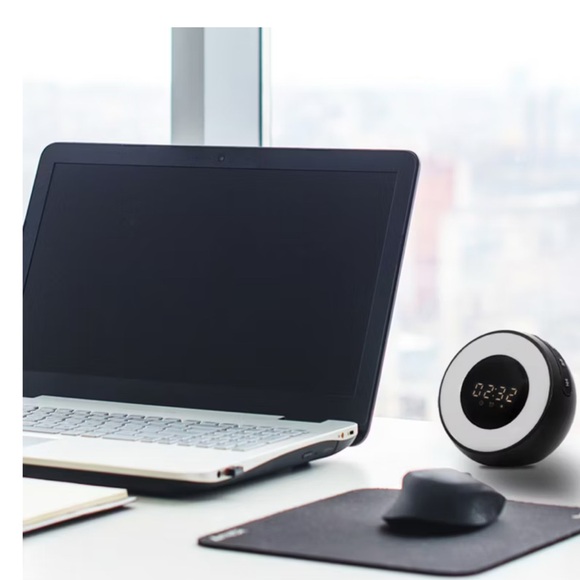 NEW in box! Z Tech Alarm Clock with Built-In Air Purifier & Wireless Speaker - Picture 4 of 7